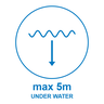 Water Depth: max 5m